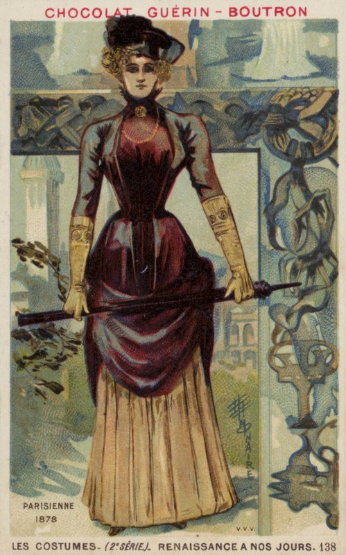 Parisian Fashion, 1878 by French School