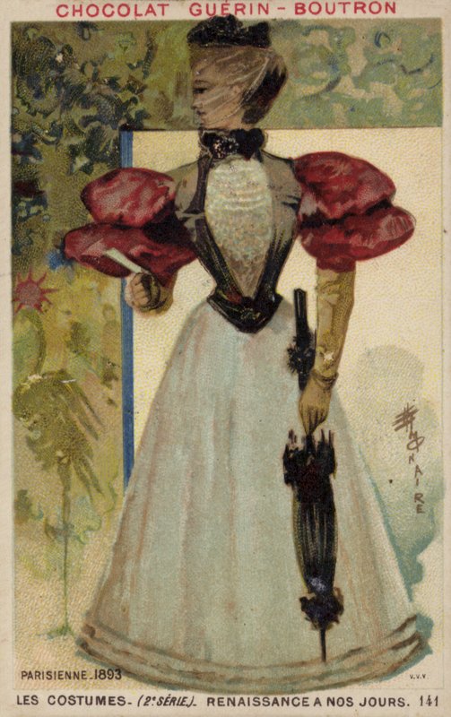 Parisian Fashion, 1893 by French School