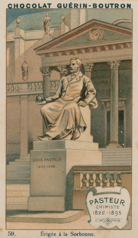 Pasteur, Chemist, 1822-1895, Erected at the Sorbonne by French School