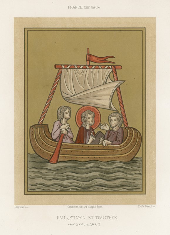 Paul, Silas and Timothy by French School