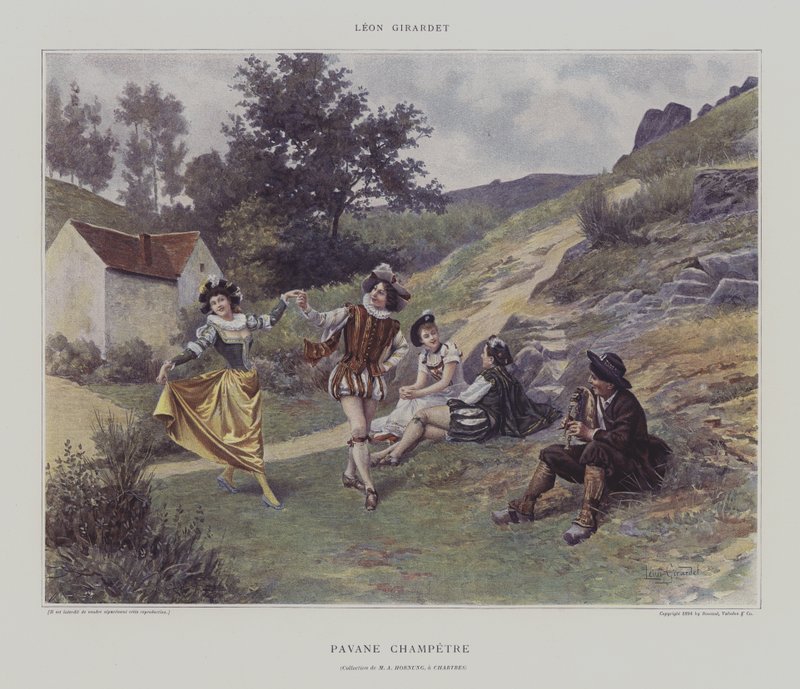Pavane Champetre by French School