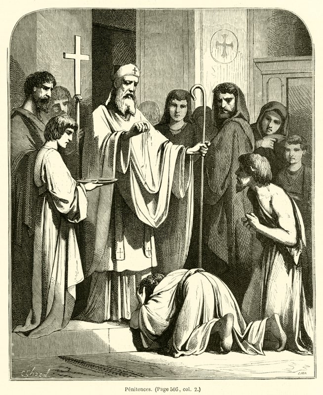 Penances by French School