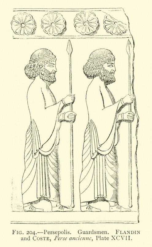 Persepolis, Guardsmen by French School