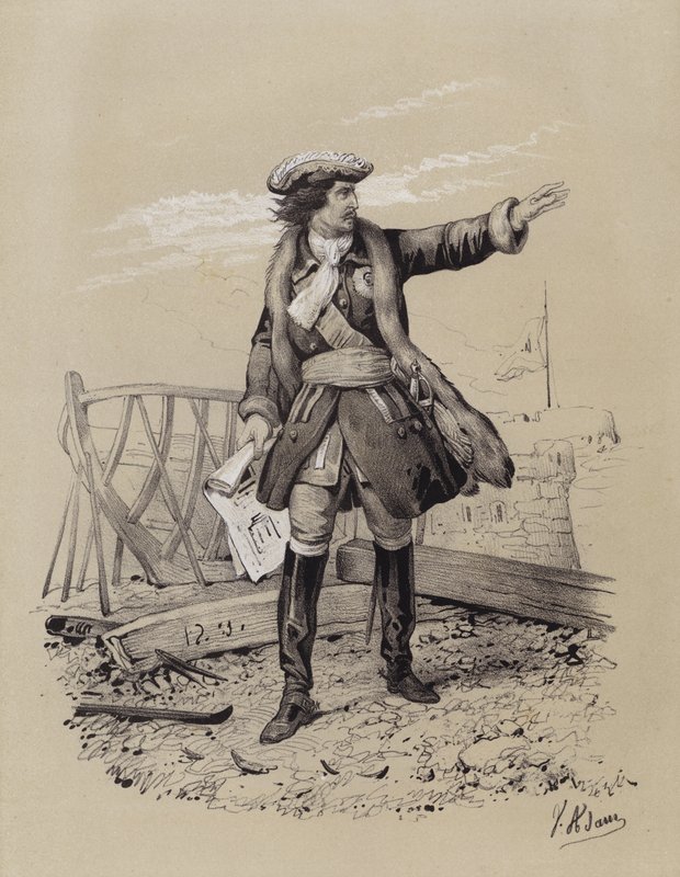 Peter the Great, Tsar of Russia by French School