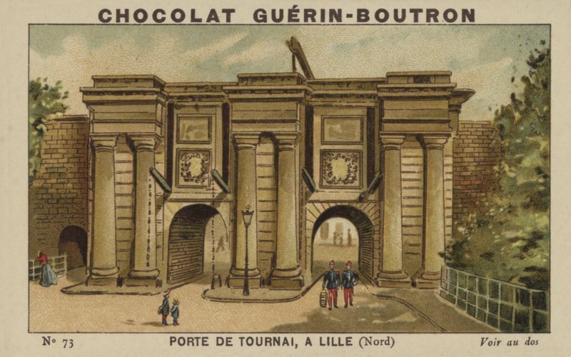 Tournai Gate, Lille, Nord by French School