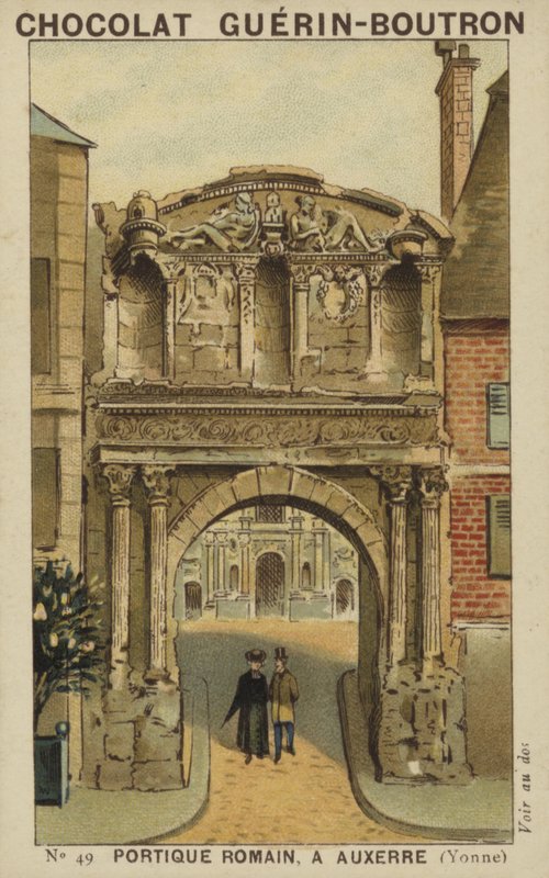 Portique Romain, Auxerre, Yonne by French School