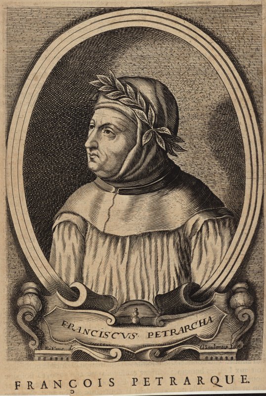 Portrait of Francesco Petrarch by French School