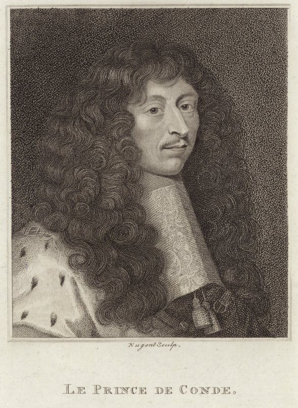 Portrait of Louis de Bourbon, Prince of Conde by French School
