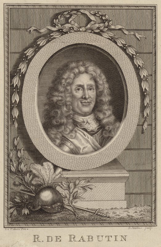 Portrait of Roger de Rabutin, Comte de Bussy by French School
