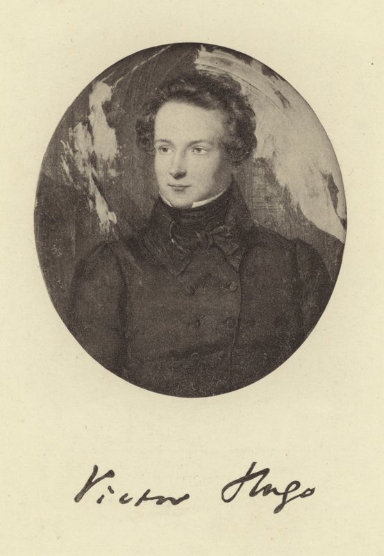 Portrait of Victor Hugo by French School