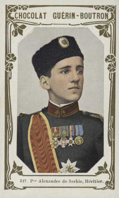 Prince Alexander of Serbia, Heir by French School