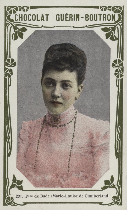 Princess of Baden, Marie-Louise of Cumberland by French School