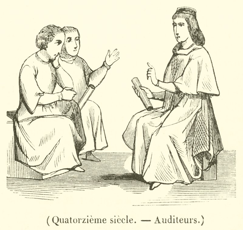 Fourteenth century, Auditors by French School