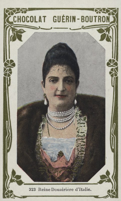 Dowager Queen of Italy by French School