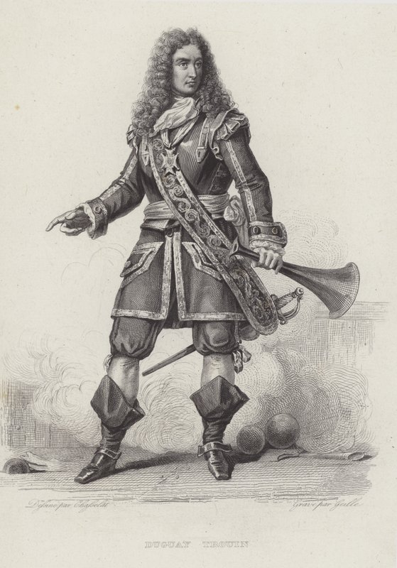 Rene Duguay-Trouin, French corsair by French School