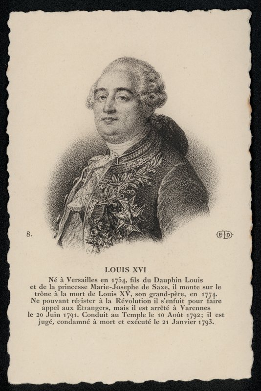 King Louis XVI by French School