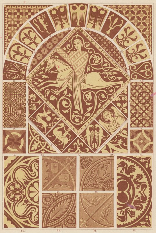 Roman-Gothic art by French School