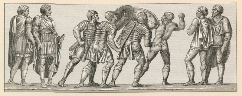 Roman Costume by French School