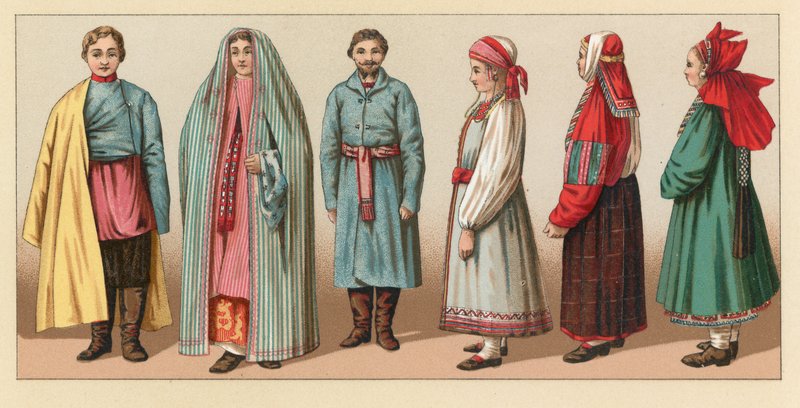 Russia Costume by French School