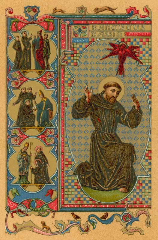 Saint Francis of Assisi by French School
