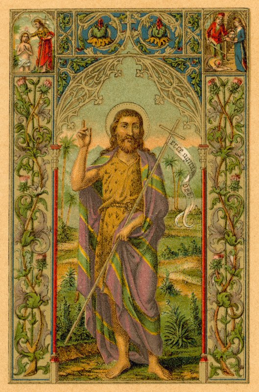 Saint John the Baptist by French School