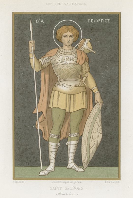 Saint George by French School