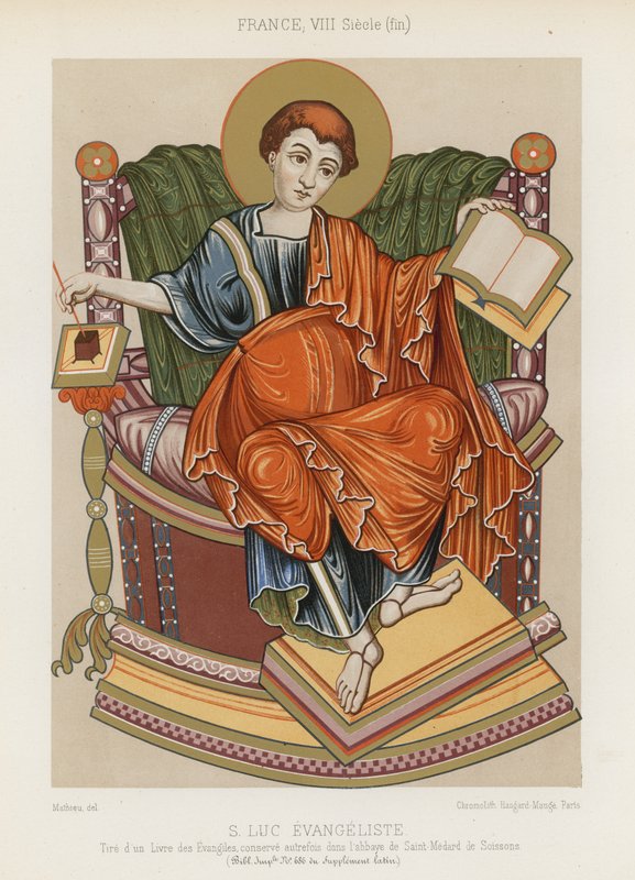 Saint Luke the Evangelist by French School