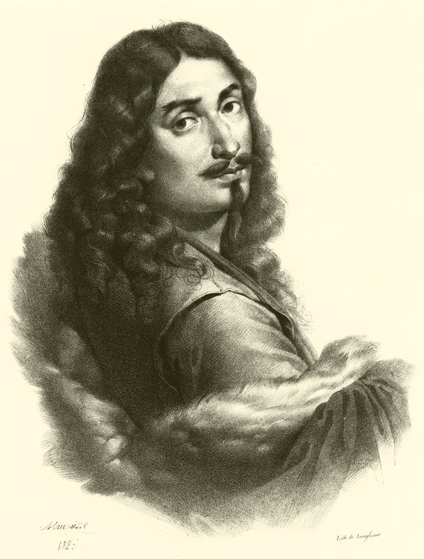 Salvator Rosa, Portrait by French School