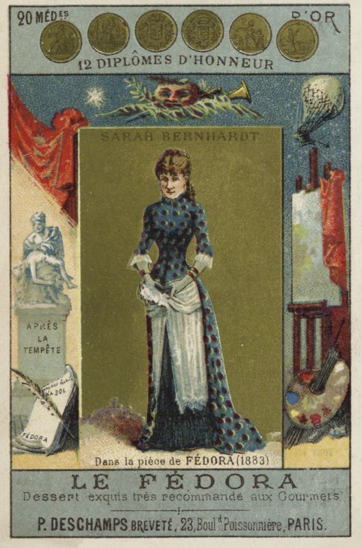 Sarah Bernhardt, French Actress by French School