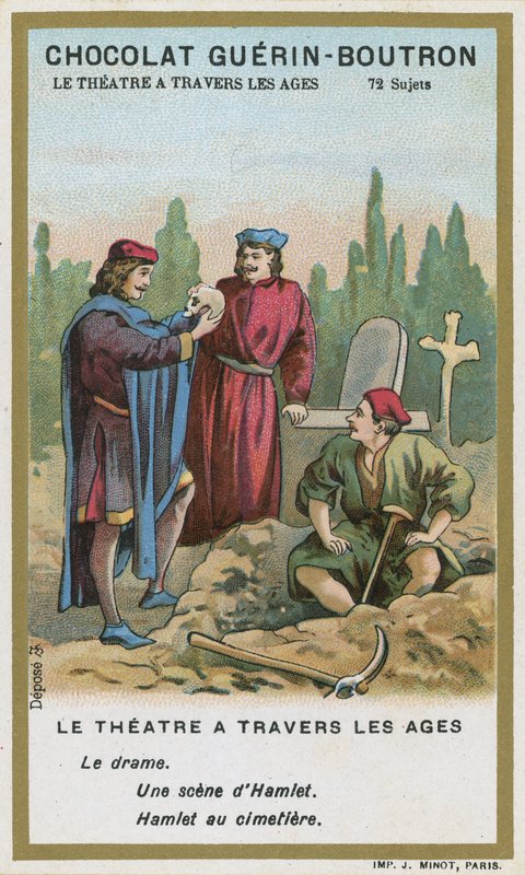 Scene from Hamlet, by William Shakespeare by French School