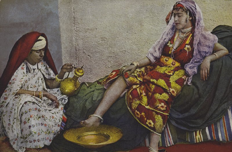 Scene from North Africa by French School