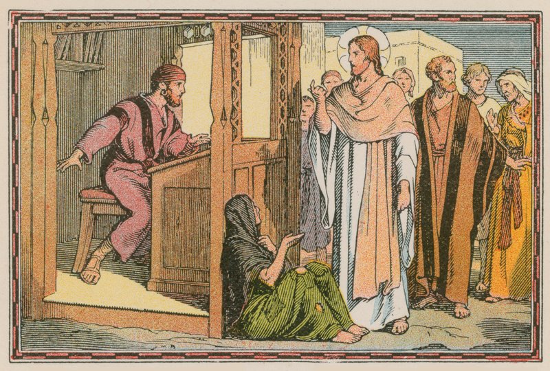 Scene from the life of Jesus by French School