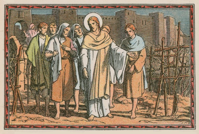 Scene from the life of Jesus by French School