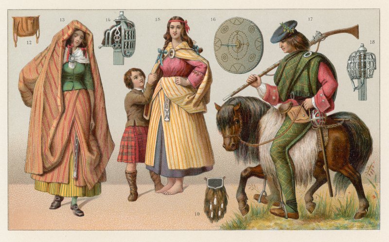 Scotland Costume by French School