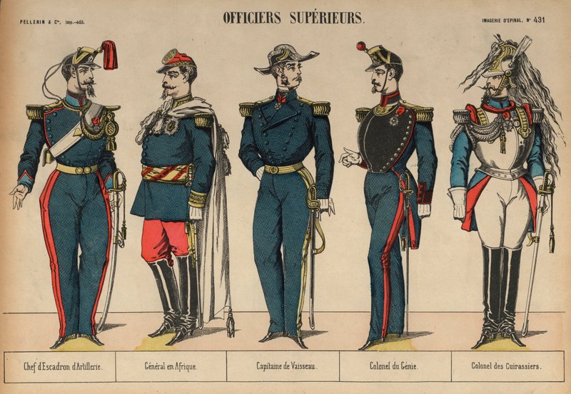 Senior French Military Officers by French School