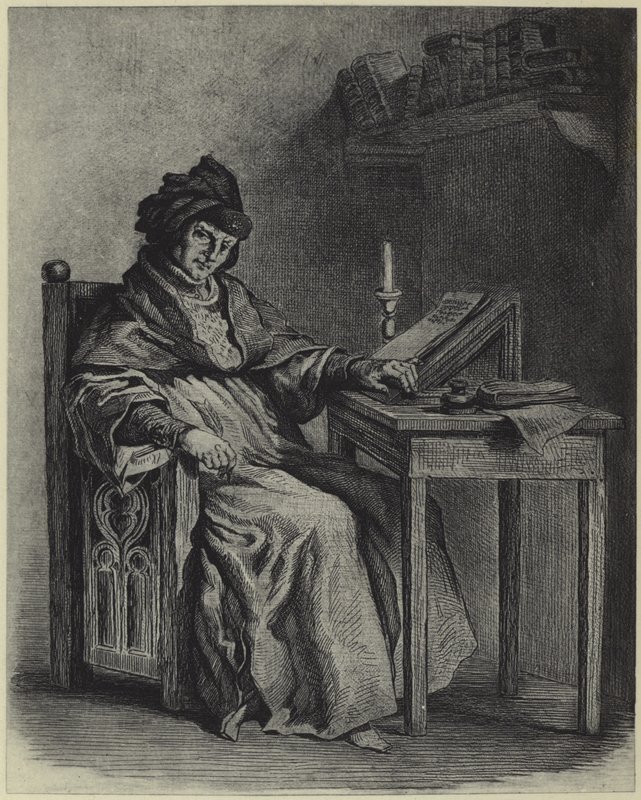 Sir John Froissart by French School