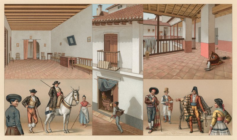Spain Costume by French School