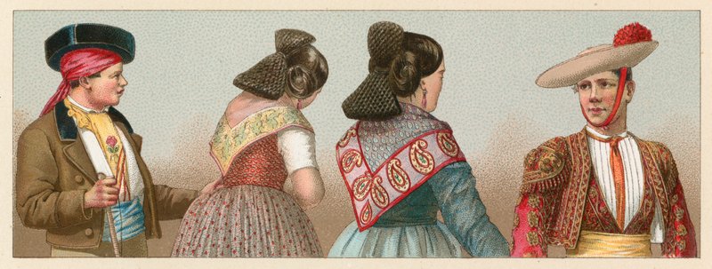 Spain Costume by French School