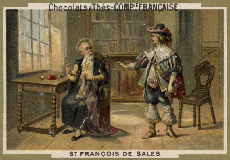 St Francis de Sales by French School