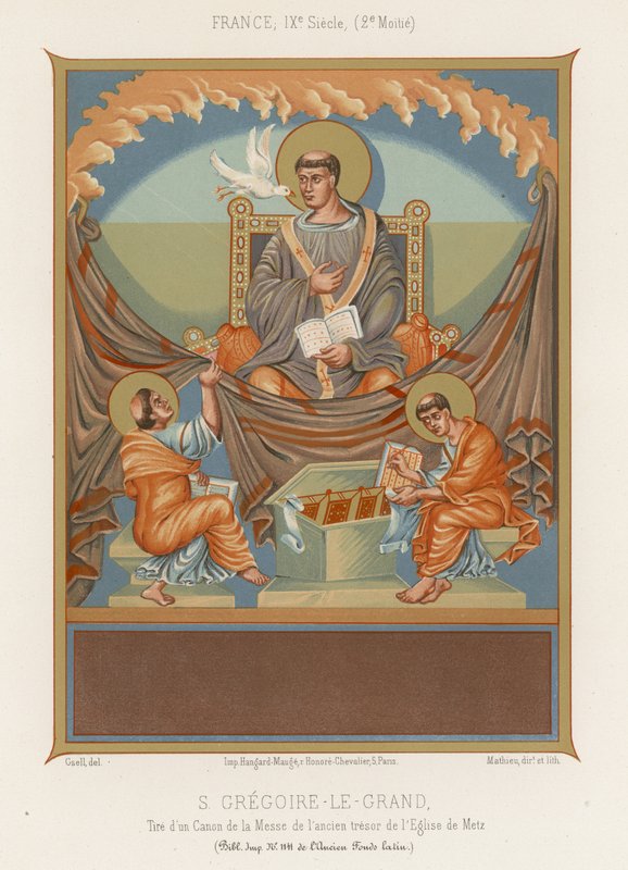 St Gregory the Great by French School