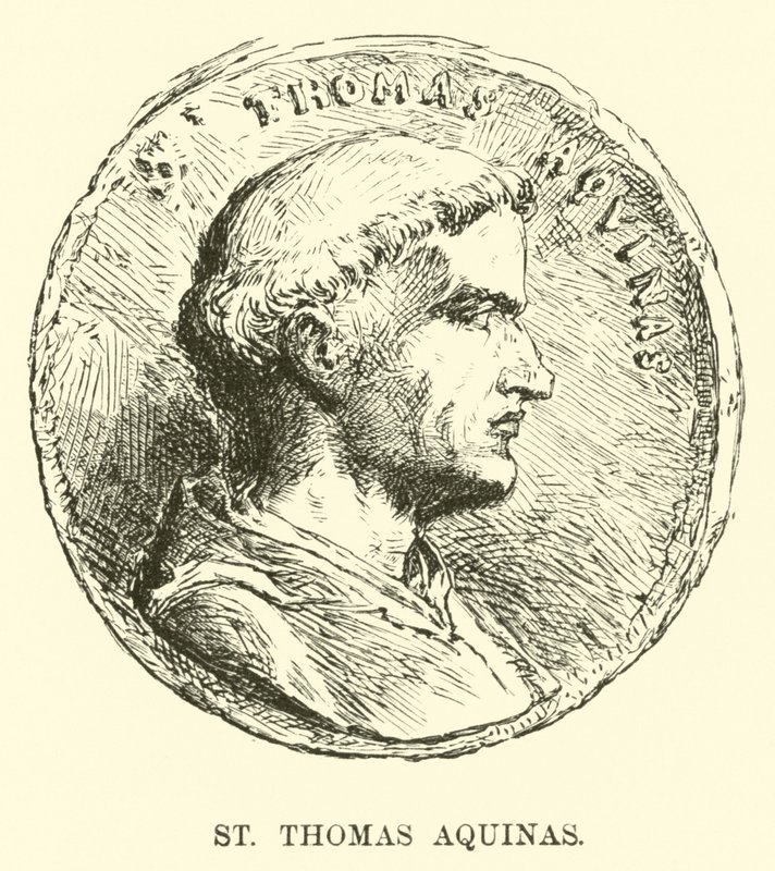 St Thomas Aquinas by French School