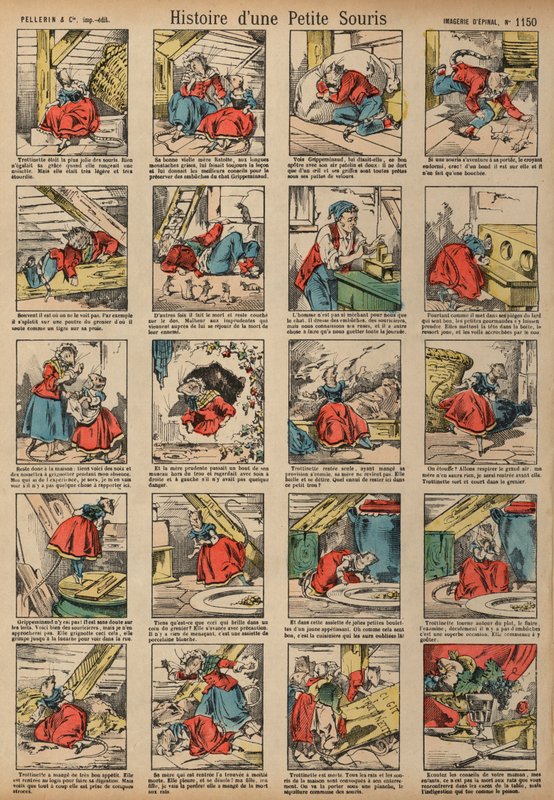 Story of a Little Mouse by French School