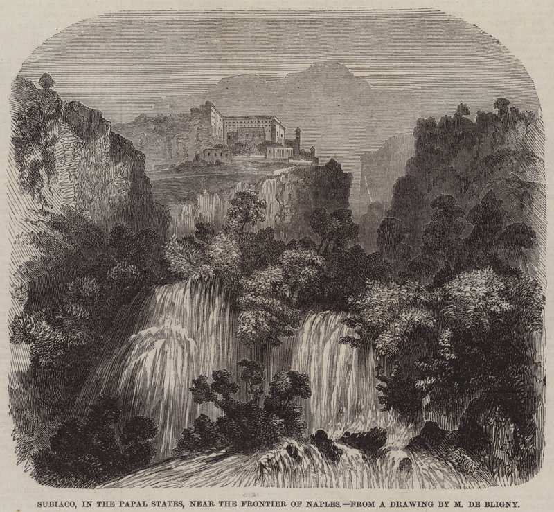 Subiaco, Near the Frontier of Naples by French School