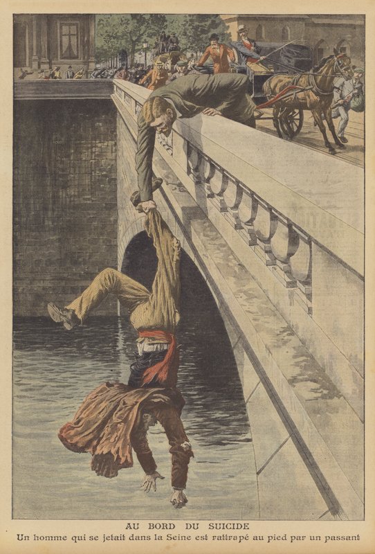 Suicide attempt in Paris by French School