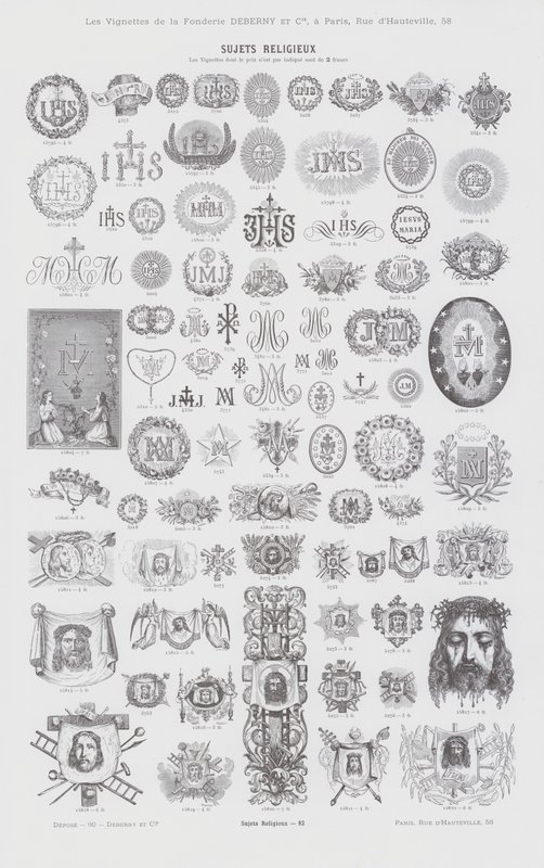Religious Subjects by French School