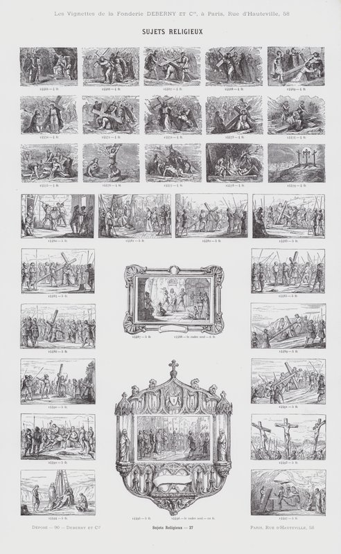 Religious Subjects (engraving) by French School