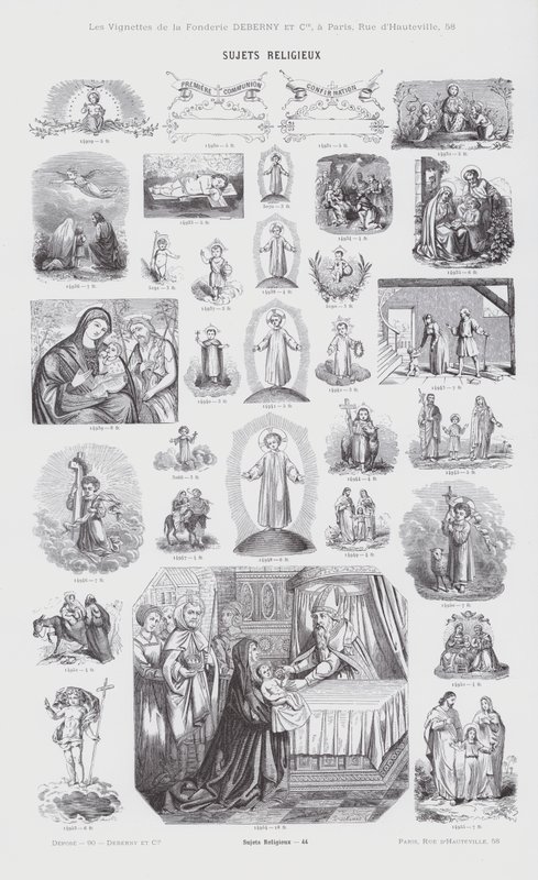 Religious Subjects by French School