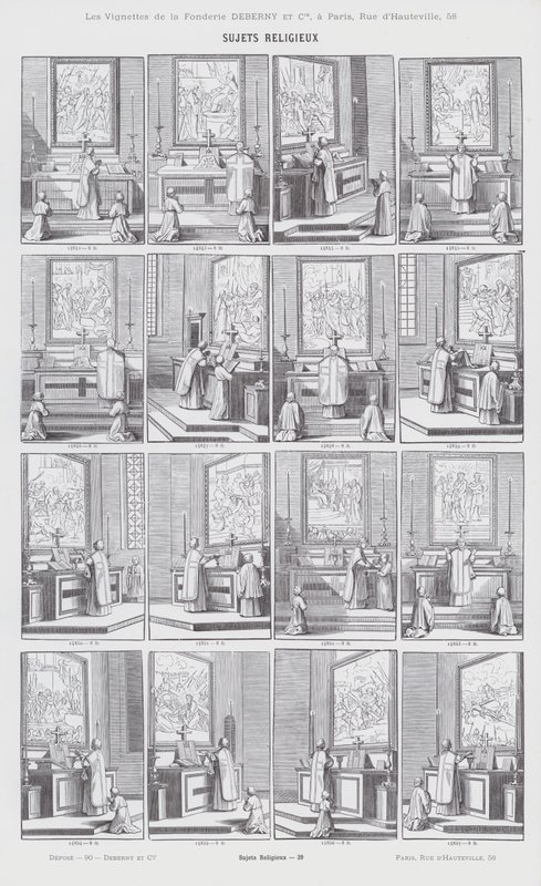 Religious Subjects by French School