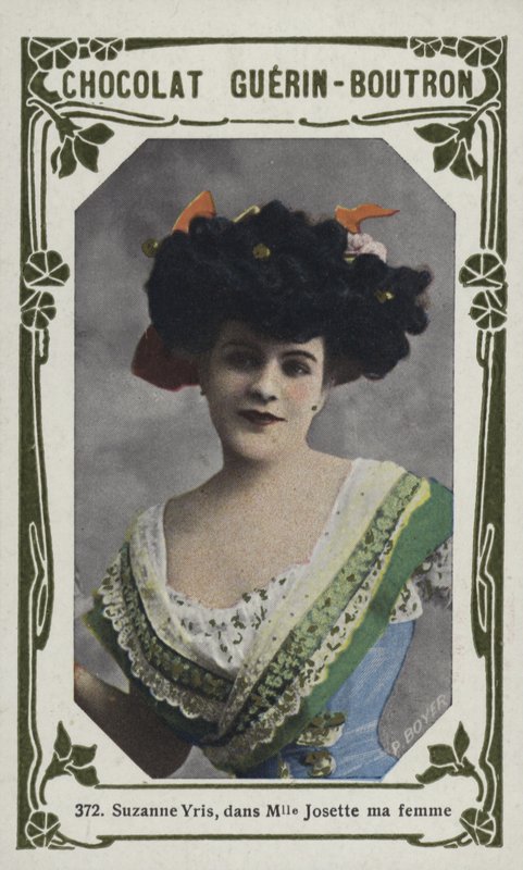 Suzanne Yris, in Mademoiselle Josette My Wife by French School