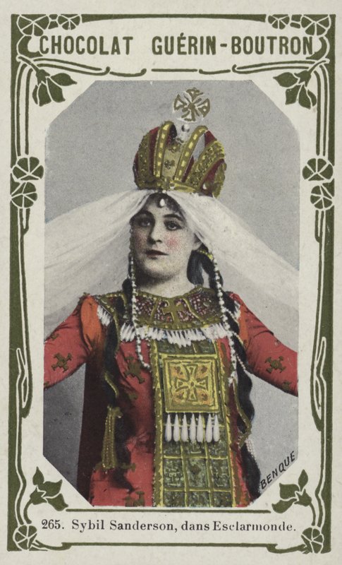 Sybil Sanderson in Esclarmonde by French School